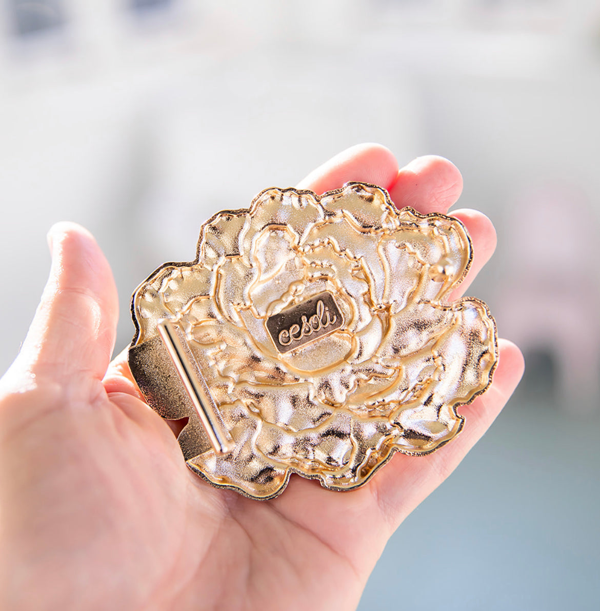 The Larson Buckle | Gold | 3cm – Cesoli